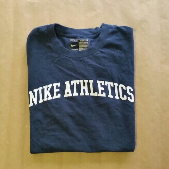 Nike Other - NAVY BLUE NIKE ATHLETICS TSHIRT TEE |